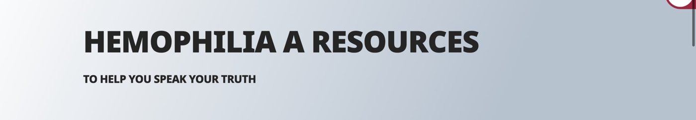 RES-1 — Resources landing — “to help you speak your truth”.