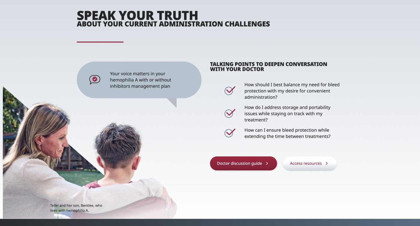 TALK-3 — The takeaway: talking points + the discussion-guide download (the key CTA).